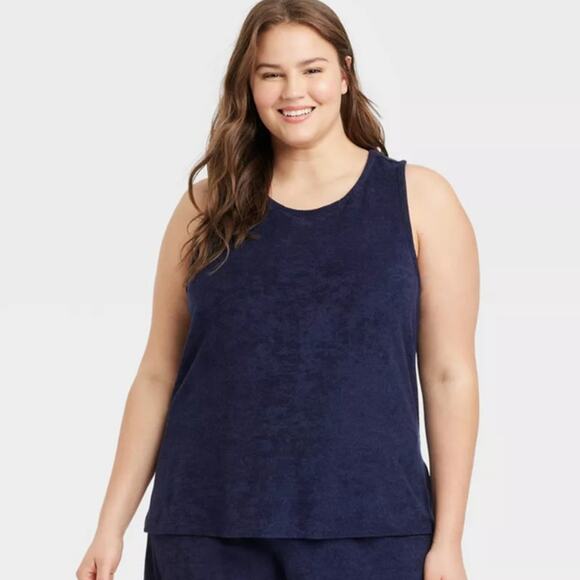 Bundle of 2 A New Day Terry Tank Tops Plus 2X NEW - Picture 4 of 8